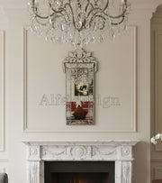 Bird Antique Wall Mirror Italian Venetian