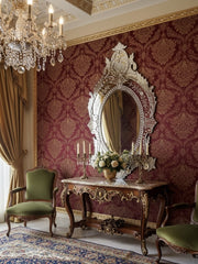 Venetian Antique Wall Mirror Italian Finished