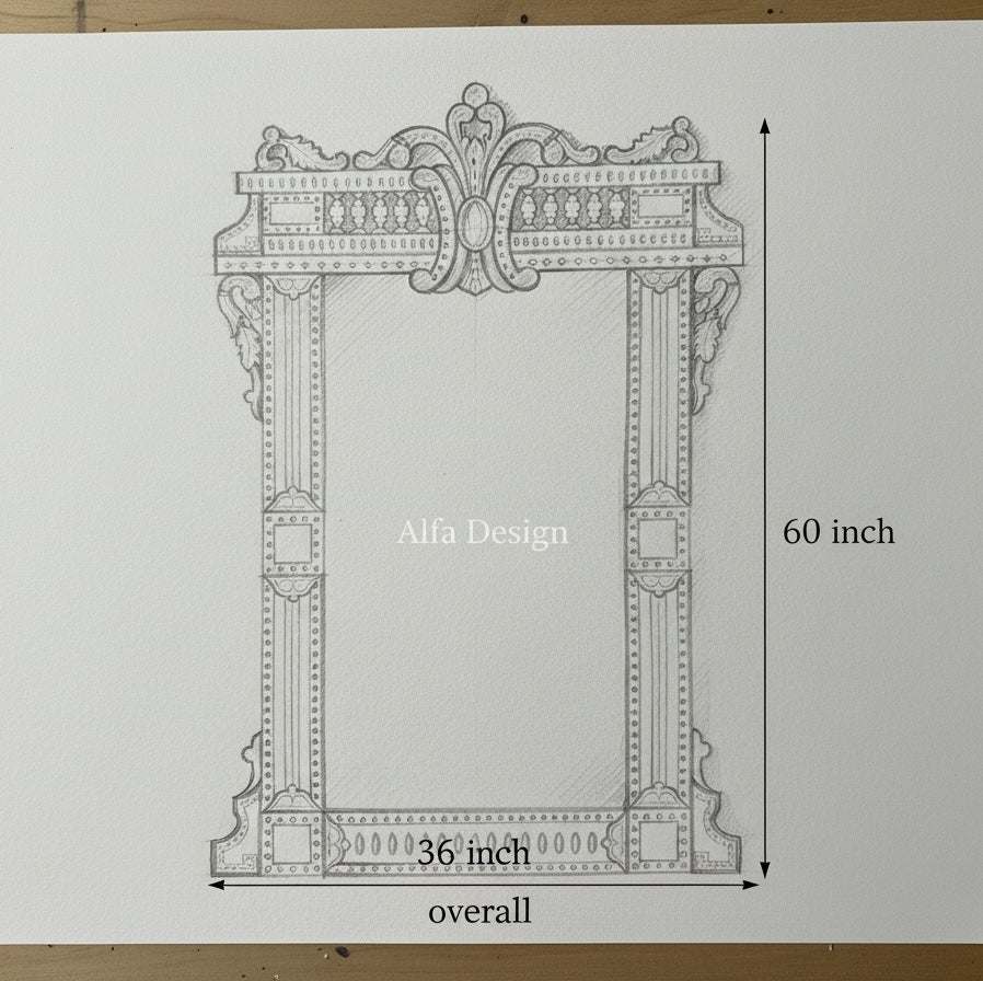 Venetian Mirror Italian Style Wall Mirror