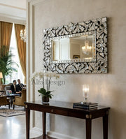 Antique Wall Mirror Italian Venetian-Inspired