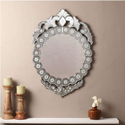 Round Venetian Modern Wall Mirror