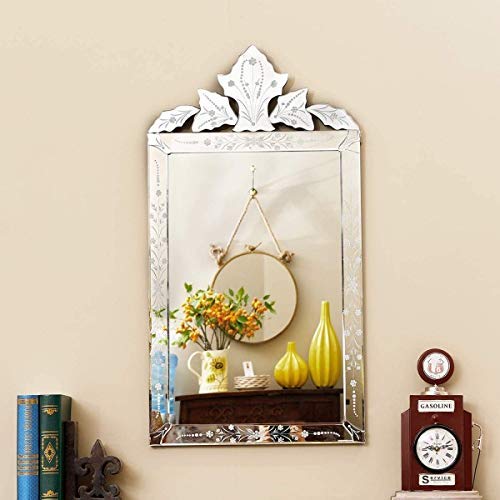Venetian Contemporary Wall Mirror 24”x36