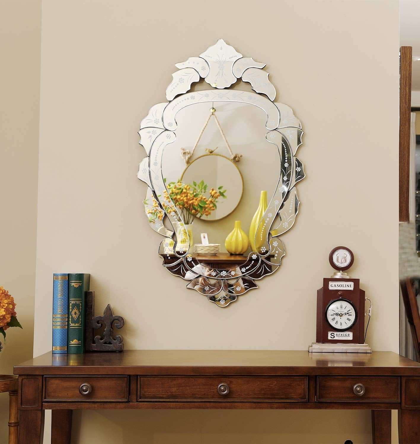 Antique Venetian Wall Mirror