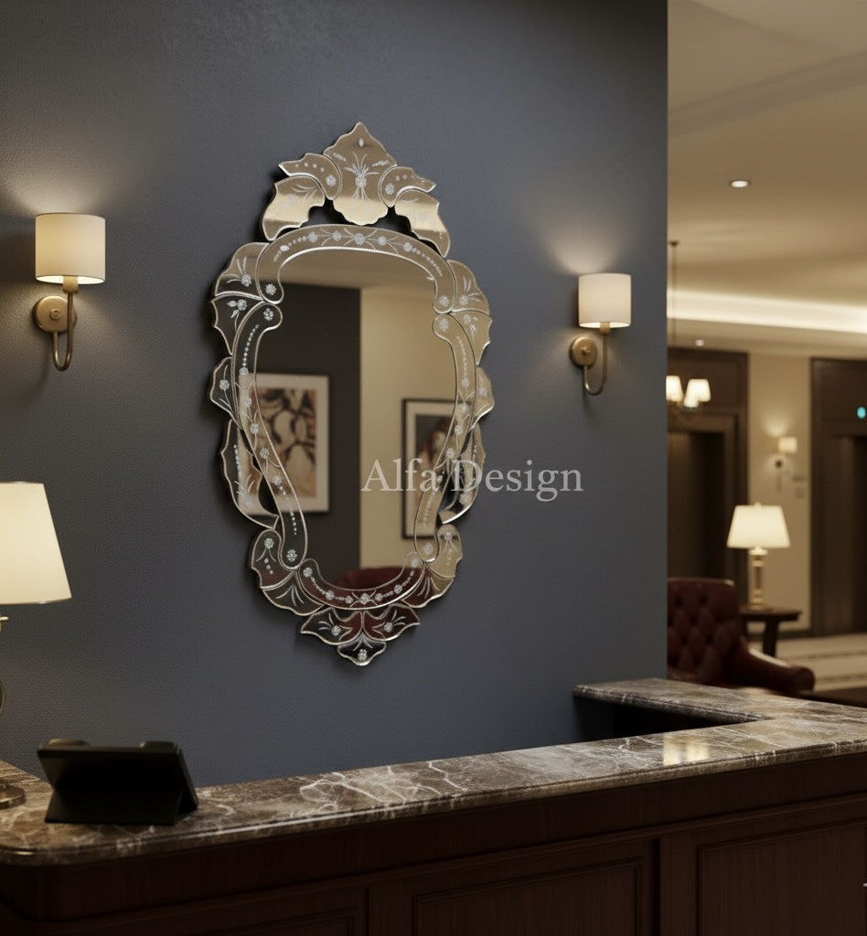 Antique Venetian Wall Mirror
