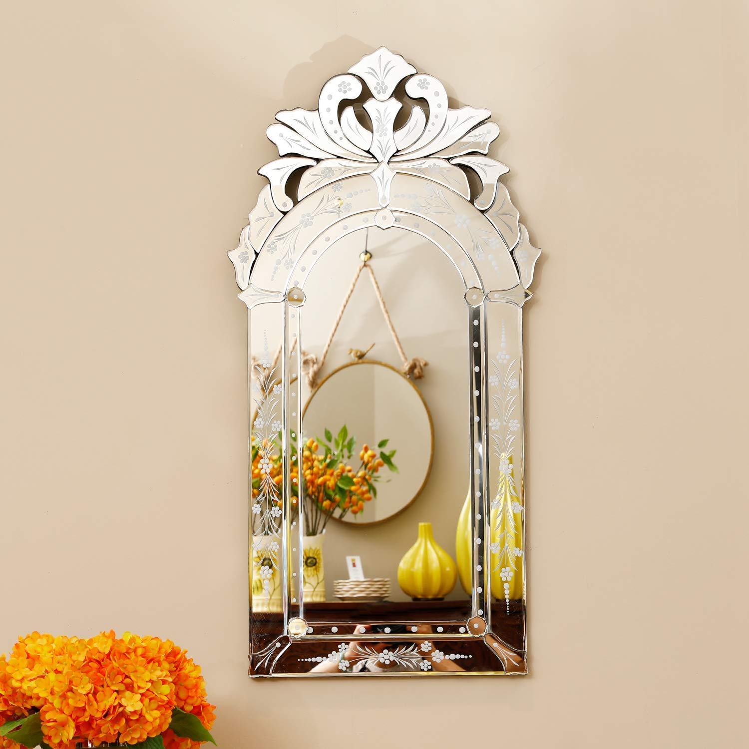 Venetian Wall Mirror 40"x20"inch