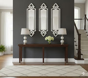 3 Pack Silver Mirrored Wrap Wall-Mounted Mirrors