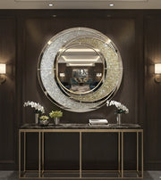 Premium Diamond Crush Crystal Mirror