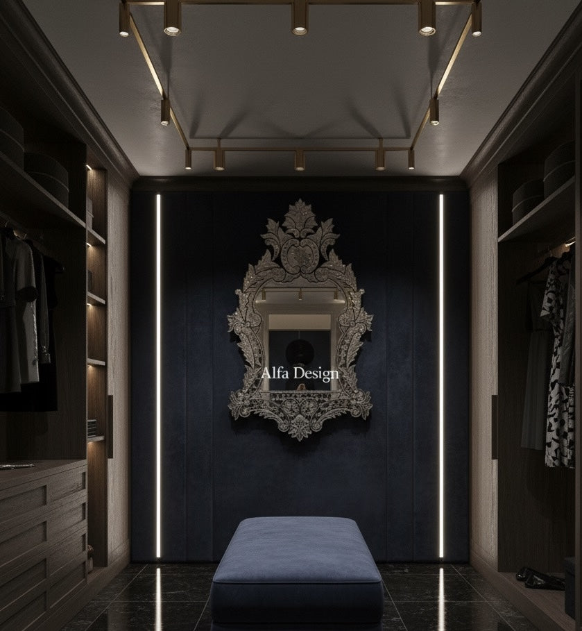 Etlanta Antique Wall Mirror Italian Venetian Mirror