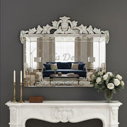 Horizontal Venetian Mirror 41"x31" inch
