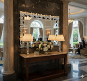 Decorative Mirror for Living Room Decor, 36" x 24"