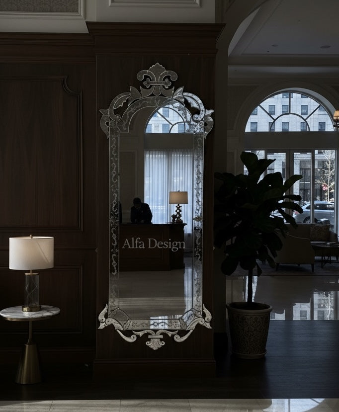 Venetian Mirror Decor for The Living Room
