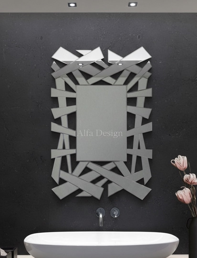 Amazon Puzzle Venetian Modern Mirror