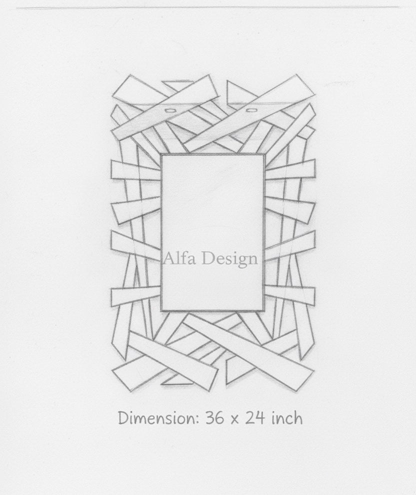 Amazon Puzzle Venetian Modern Mirror