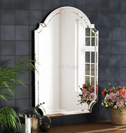 Chende 22" x 34" Arched Decorative Wall Mirror
