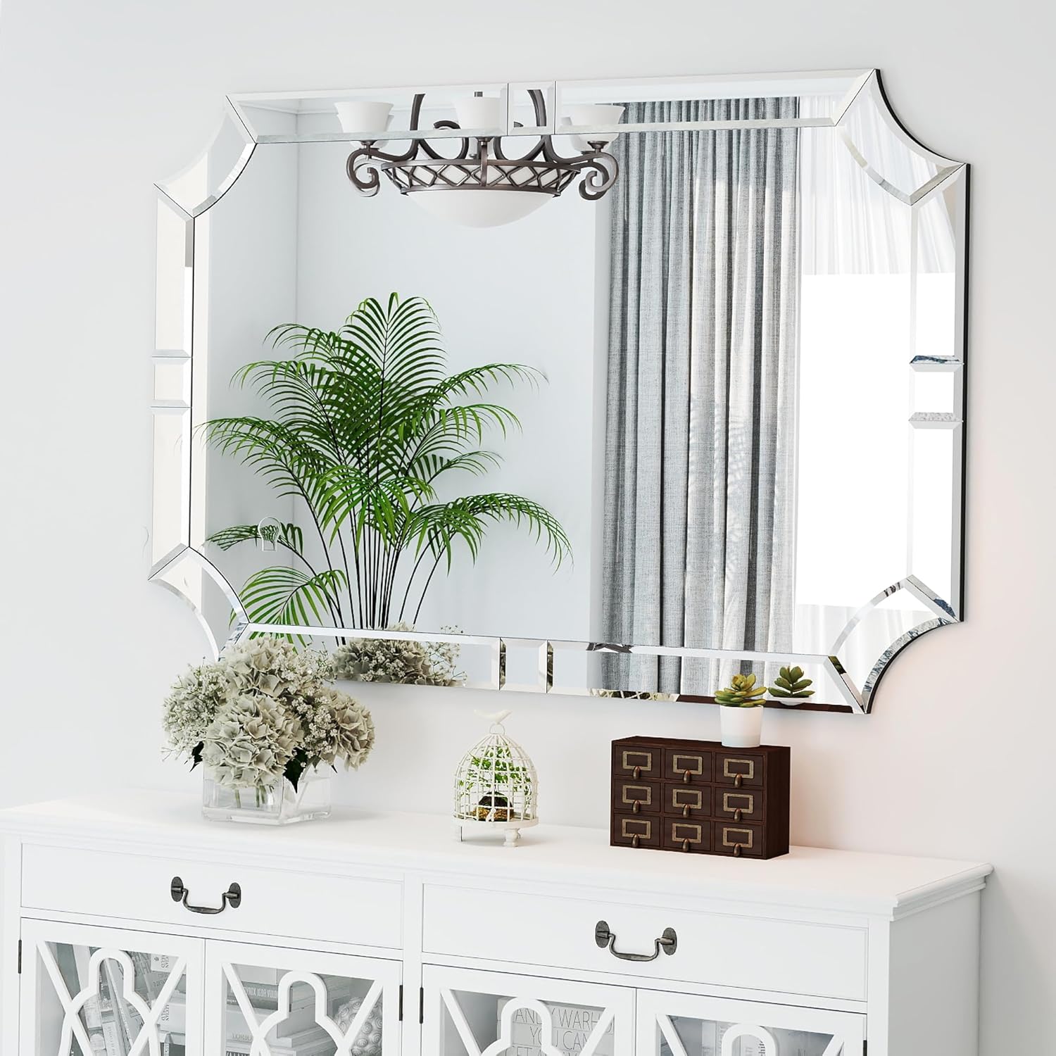 Modern Decorative Wall Mirror 36" x 24"