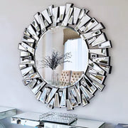 Stereoscopic Irregular Frame Wall Mirror