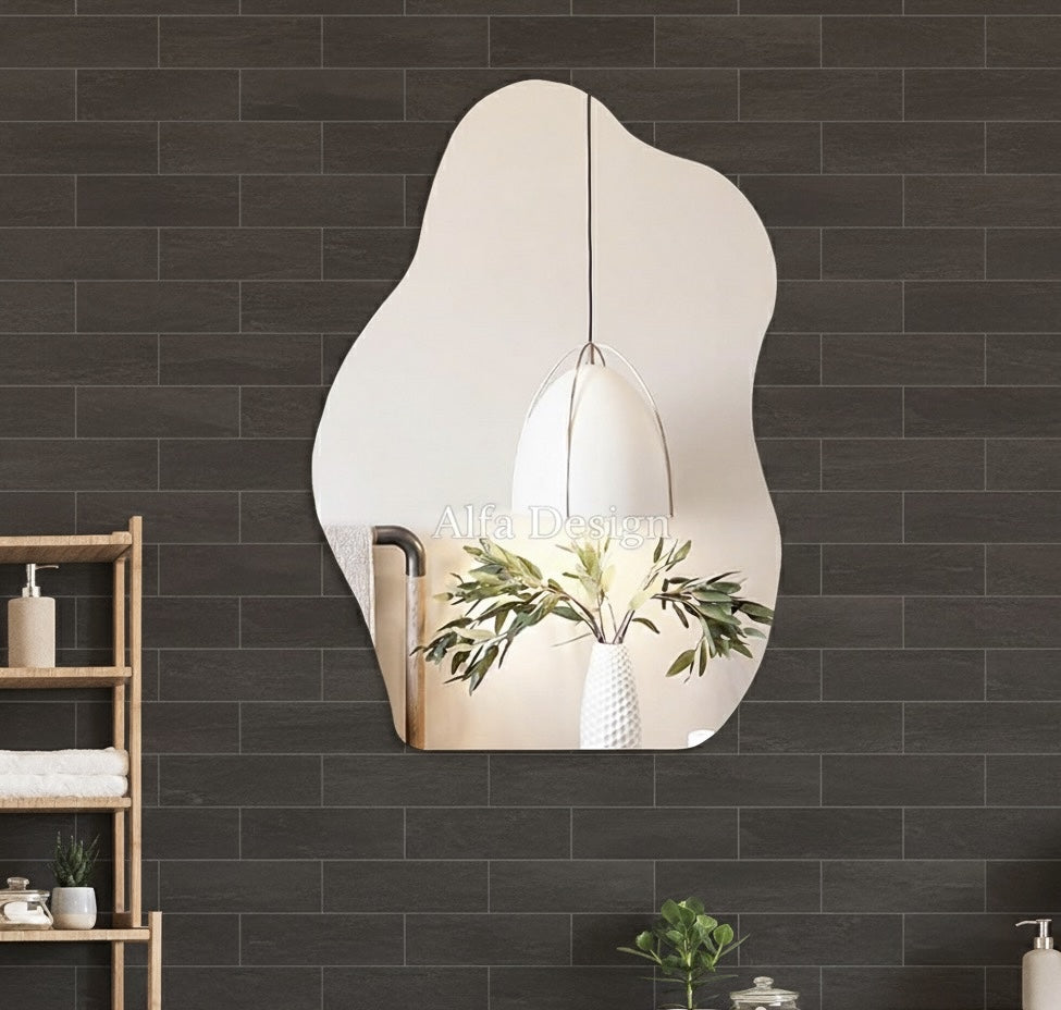 Frameless Bathroom Mirror