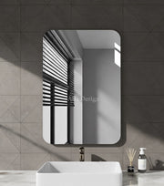 Rectangular Frameless Bathroom Mirror