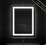 LED Rectangular Frontlite Bathroom Mirror