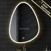 LED Irregular Bathroom Wall Mirror