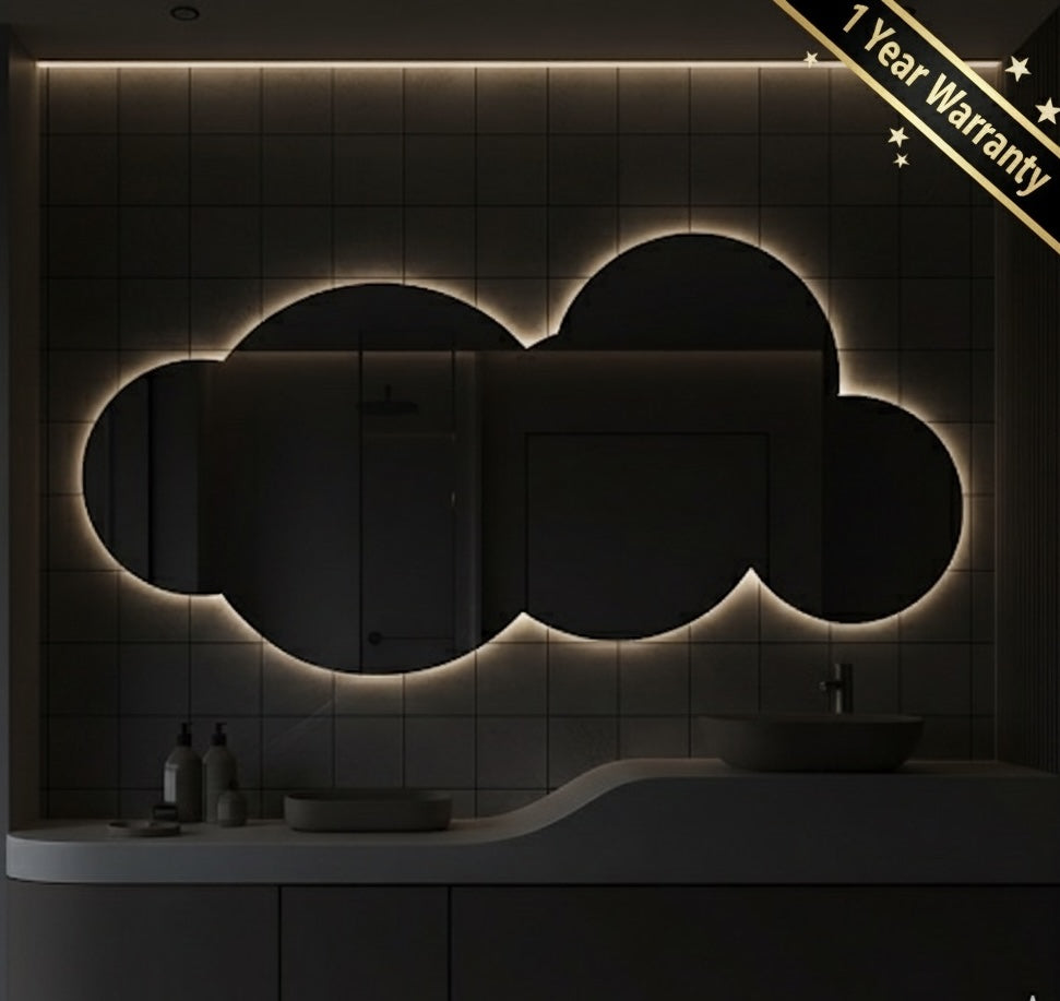 Cloud LED Bathroom Mirror 48 x 24 inch
