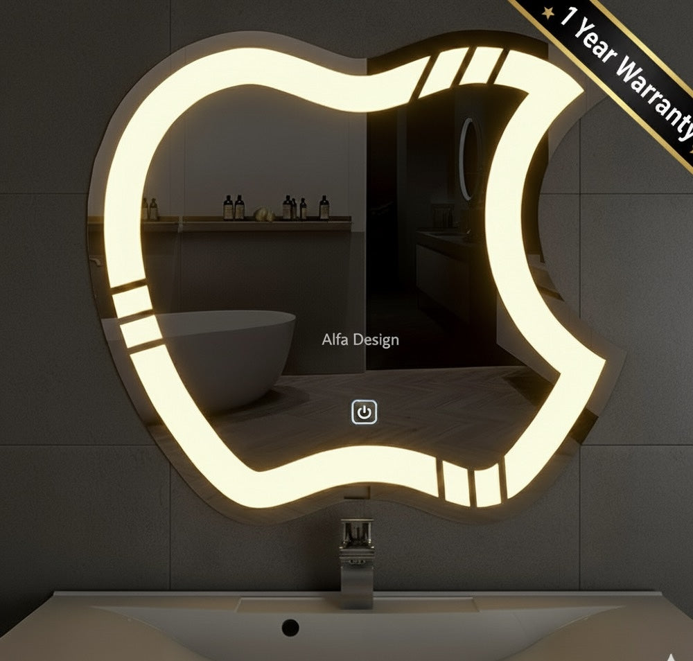 Apple LED Bathroom Mirror 24″inch Frontlite