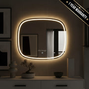 LED Horizontal Bathroom Wall Mirror