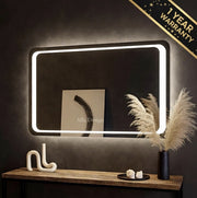 LED Rectangular Bathroom Wall Mirror