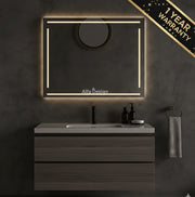 LED Rectangular Bathroom Wall Mirror