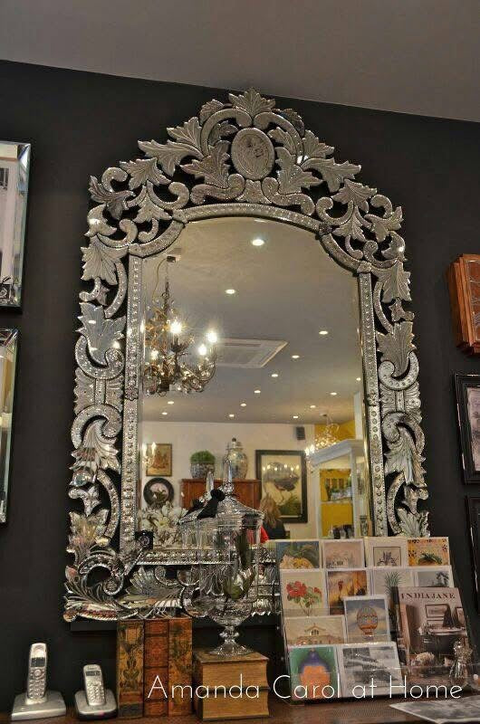 Paris Antique Wall Mirror Venetian Inspired