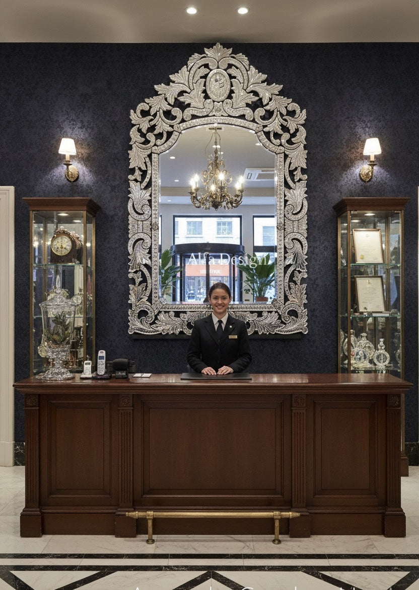 Paris Antique Wall Mirror Venetian Inspired