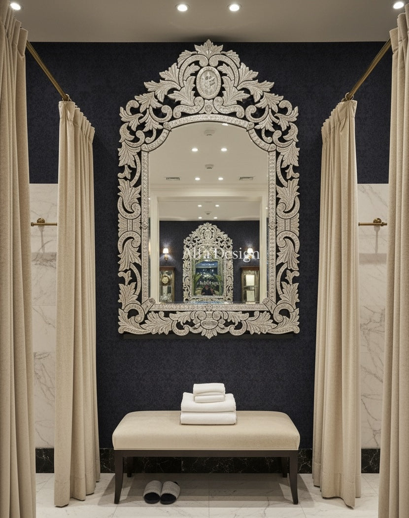 Paris Antique Wall Mirror Venetian Inspired