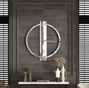 Decorative Mirror Wall Clocks, 24 Inch