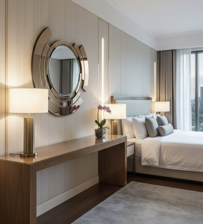 Brownz Contemporary Decorative Wall Mirror