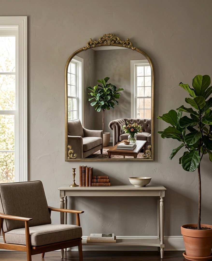 Arch Wall Mirror for Bathroom