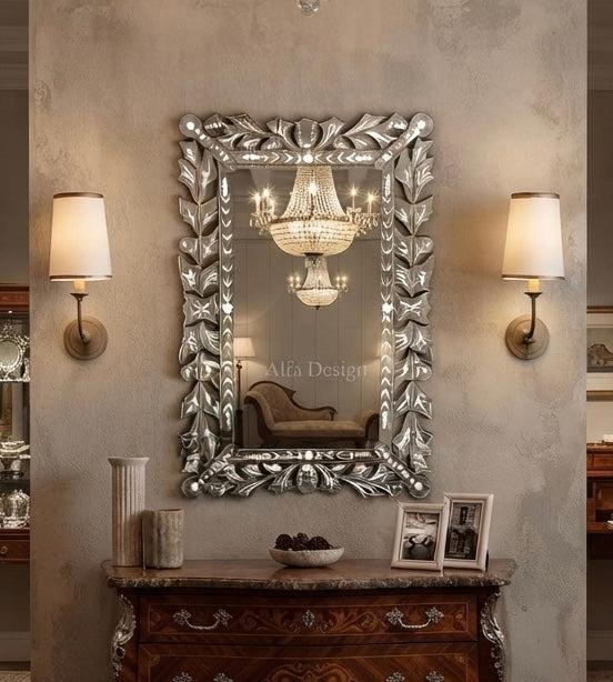 Envy Rectangular Venetian Wall Mirror