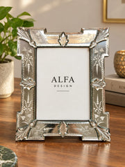 Antique Picture Frame,Silver Mirrored for Photo