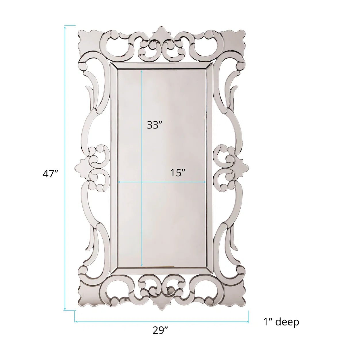 Wall Mirror Venetian-Modern Mirror