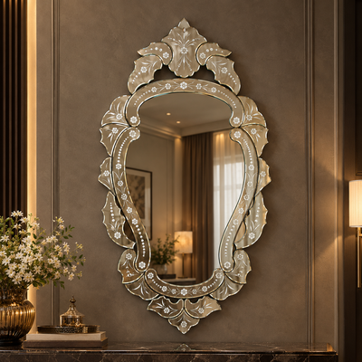 Antique Venetian Wall Mirror