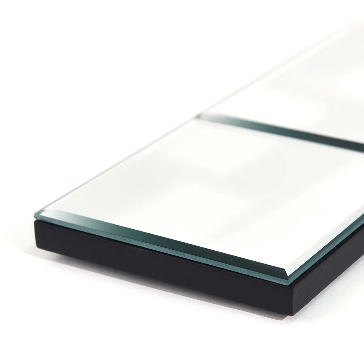 Square Bevelled Decor Mirror For Wall