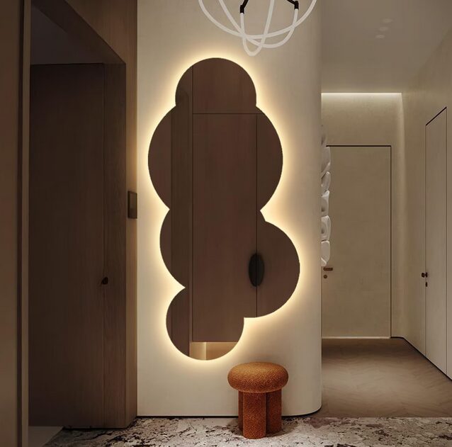 Cloud LED Bathroom Mirror 48 x 24 inch