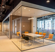 Toughened Glass Partition