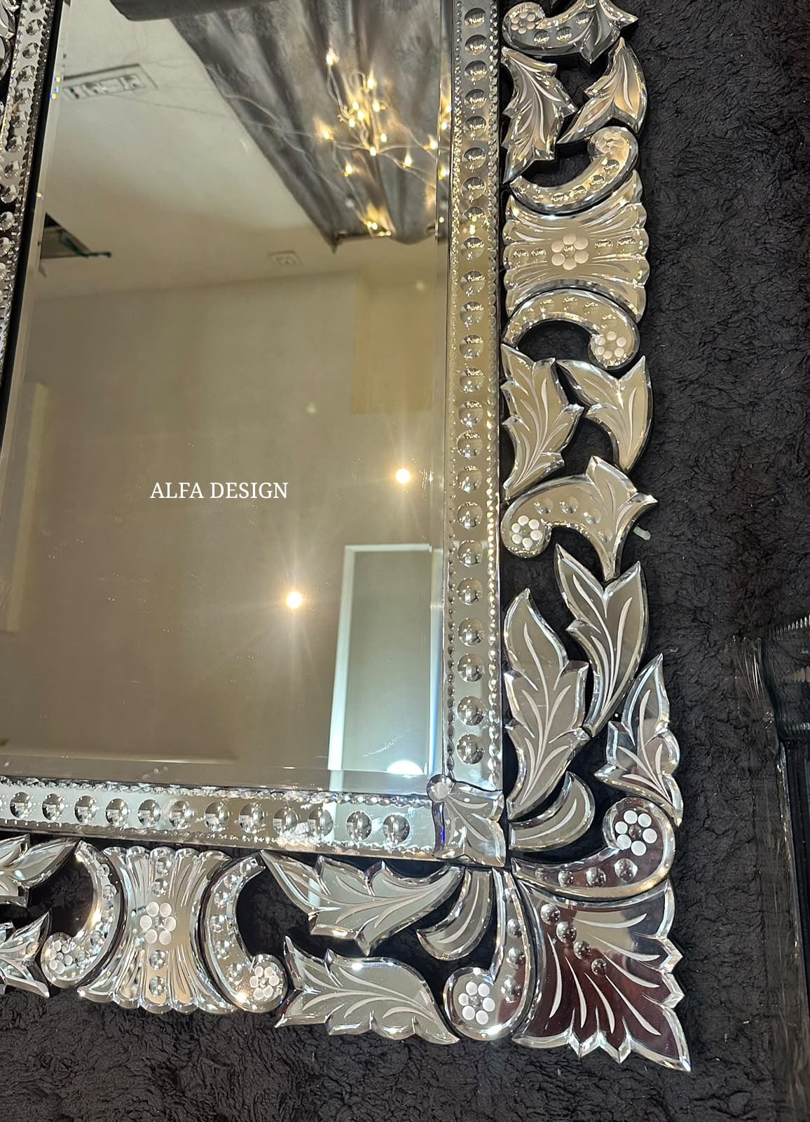 Rectangular Venetian Wall Mirror