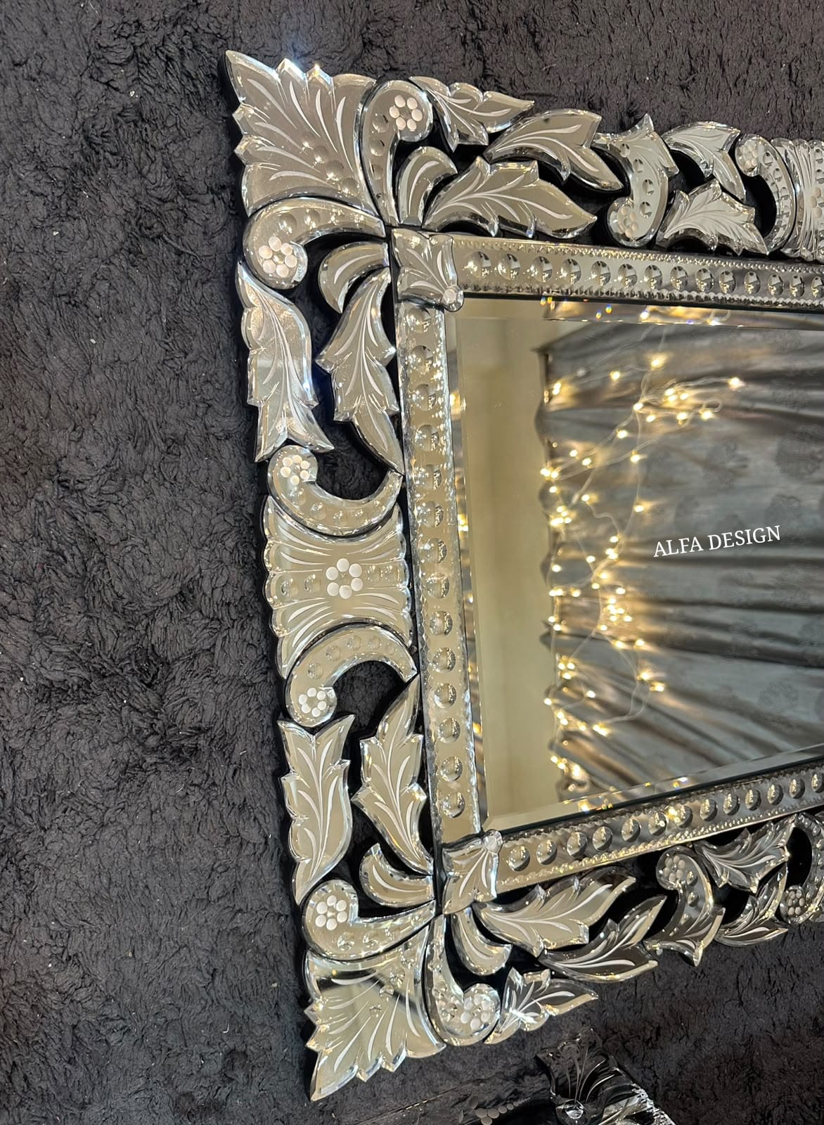 Rectangular Venetian Wall Mirror
