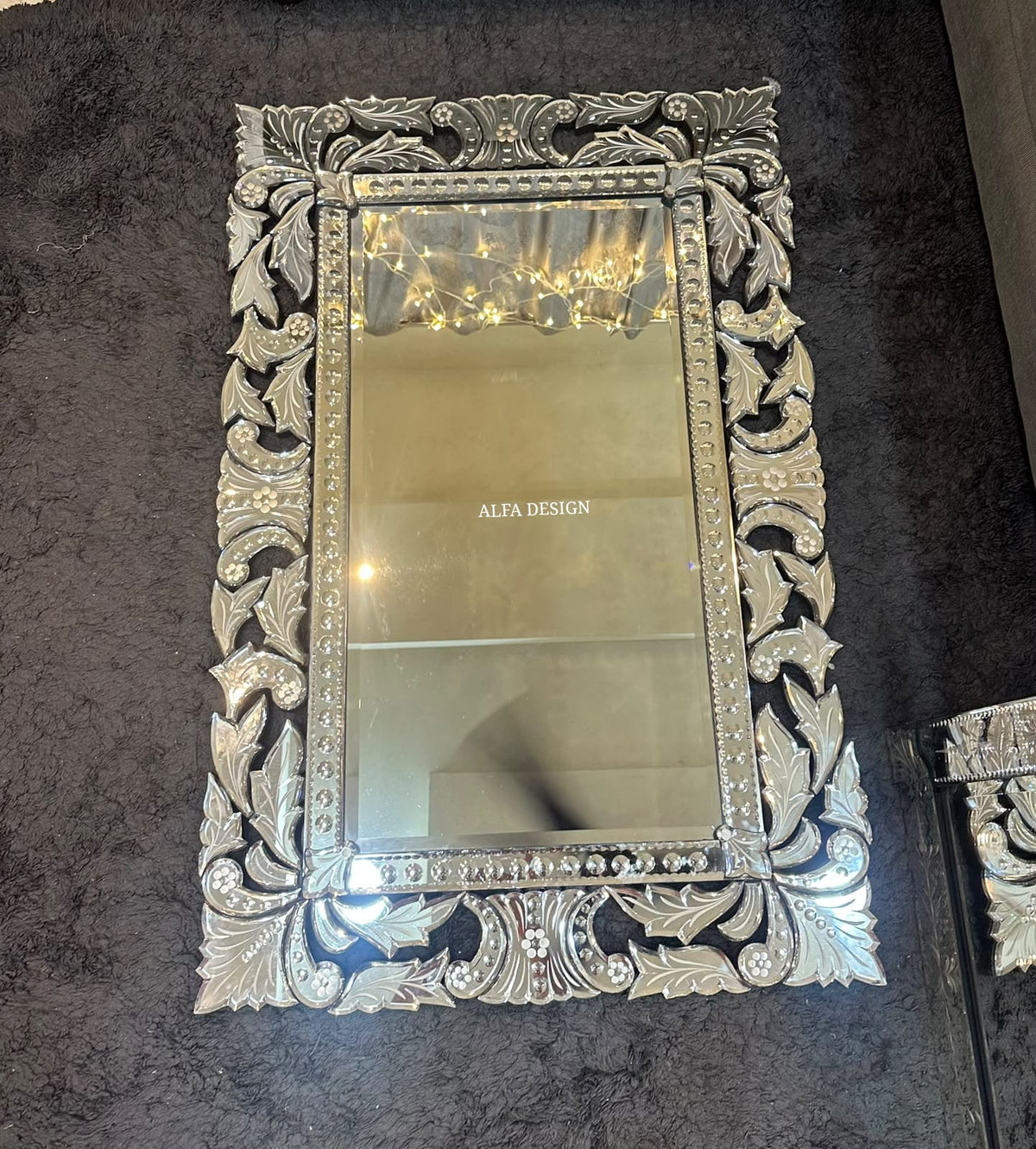Rectangular Venetian Wall Mirror
