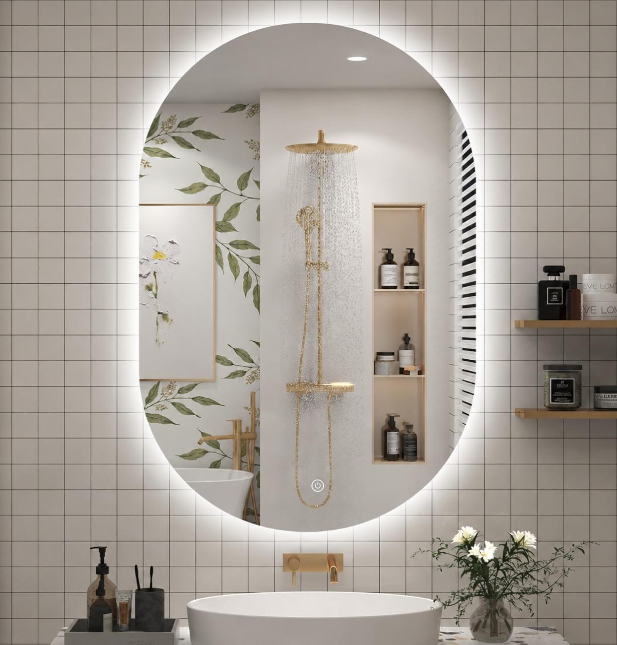 Capsule LED Backlite Mirror