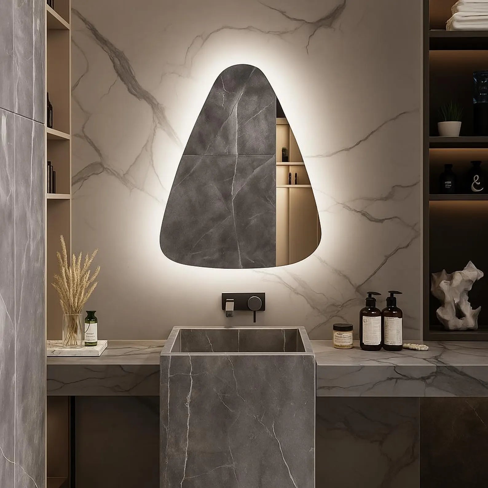 LED Bathroom Backlite Wall Mirror