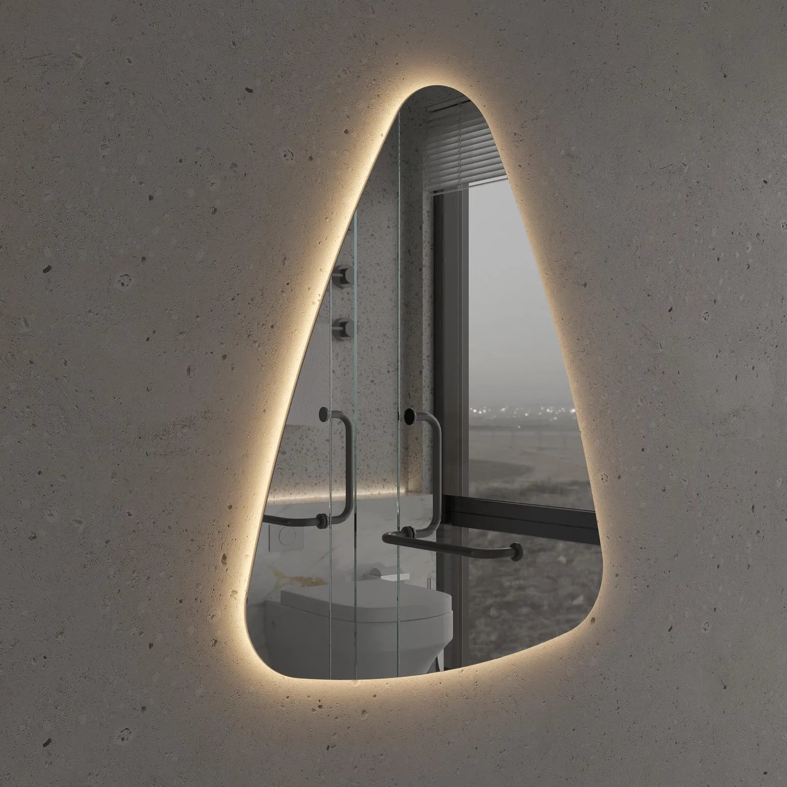 LED Bathroom Backlite Wall Mirror