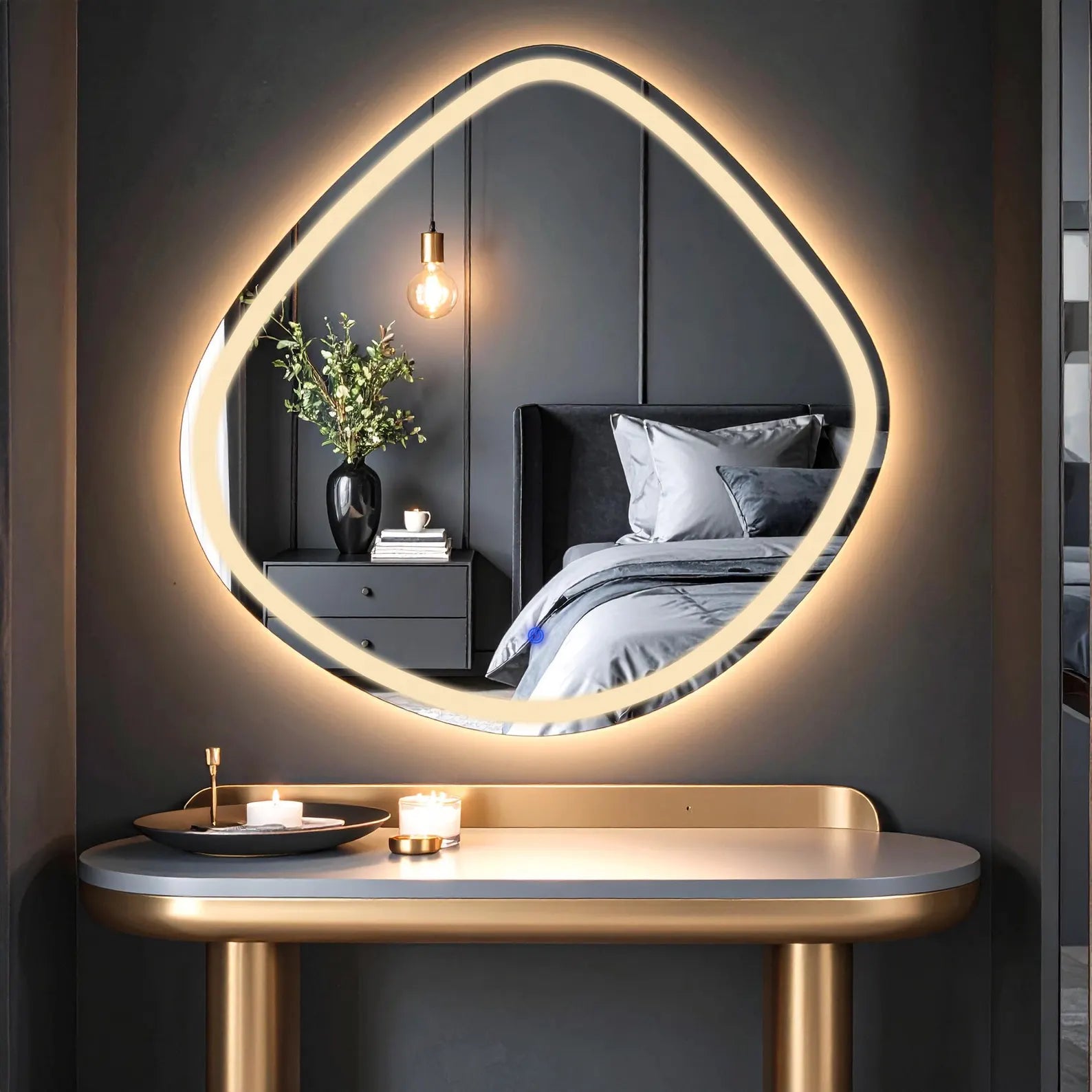 LED Irregular Frontlite Mirror