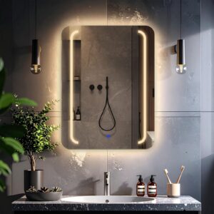 LED Rectangular Bathroom Wall Mirror